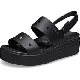 Crocs Women's Brooklyn 4U Low Wedges, Platform Wedge Sandals for Women