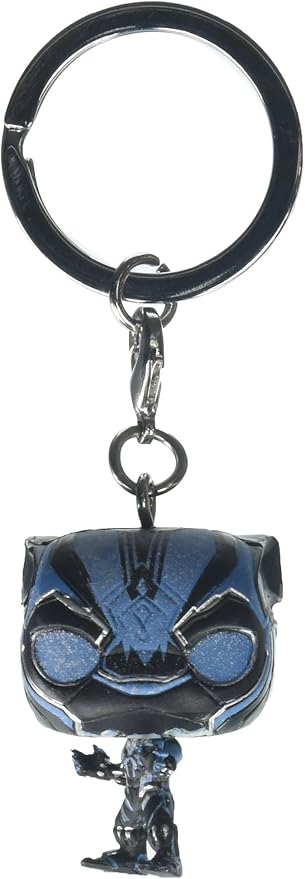 black panther pop keychain