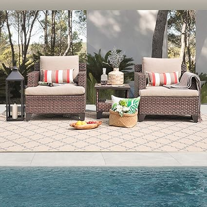 Sillones de mimbre para terraza | Sillones