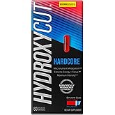 Hydroxycut Hardcore, Thermogenic Supplement, 60 Count | Energy and Metabolism Support, 265 mg Caffeine Anhydrous, Green Coffee Extract, Rapid Release Capsules