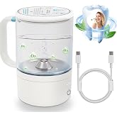 petnais ozone water Glass Cup Fresh oxygen generator waterCup Oral Care ﻿ | Portable11 oz Rechargeable Ozone Water Purification Water cup Freshness Breath Oral Care Glass Cup Mouthwash Cup 