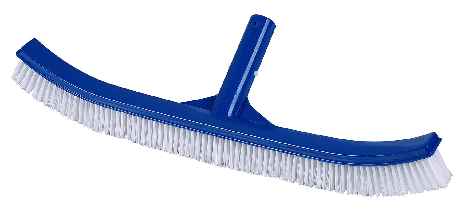 Perfect Pools 18" Swimming Pool Brush with Nylon Bristles Pool