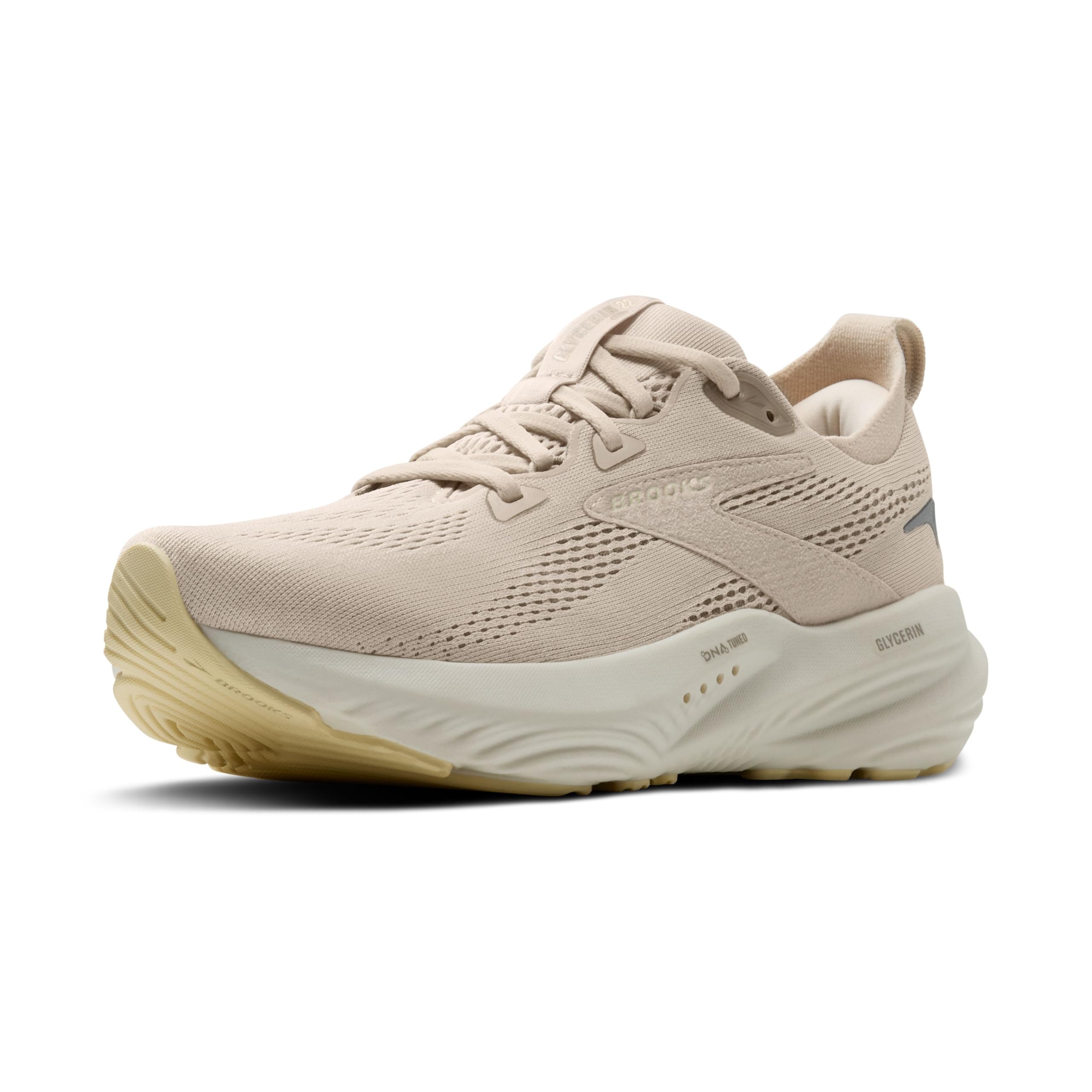 Brooks Women’s Glycerin 22 Neutral Running Shoe - Almond Peach/London-Fog/Almond - 11 Medium Image