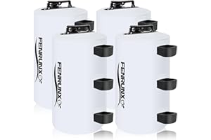 FENRUNXU Canopy Water Weight Bag,88 LBS Gazebo Tent Water Weights Set of 4 Leg Weights for Carport, Pop Up Canopy,Tent,Gazebo（White）