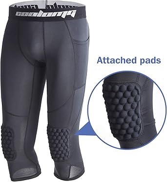 nike basketball compression tights with knee pads