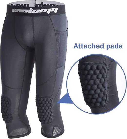 padded knee compression pants
