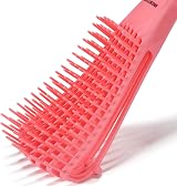 BESTOOL Detangle Hair Brush for Black Natural Hair Curly 3/4abc Texture Pink view 6