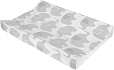 Babycurls Deluxe Anti-Roll Nappy Changing Mat Elephant Love 69x45x8cm