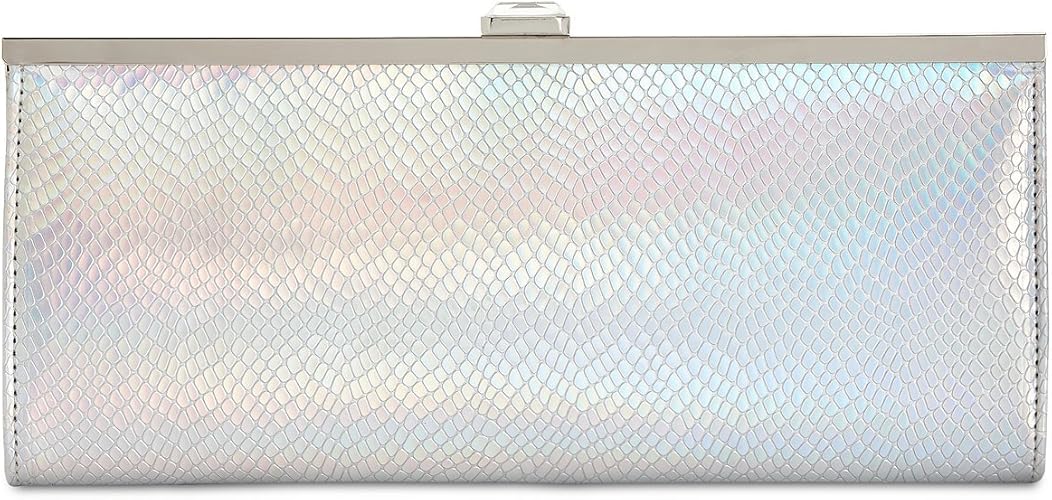 iridescent clutch