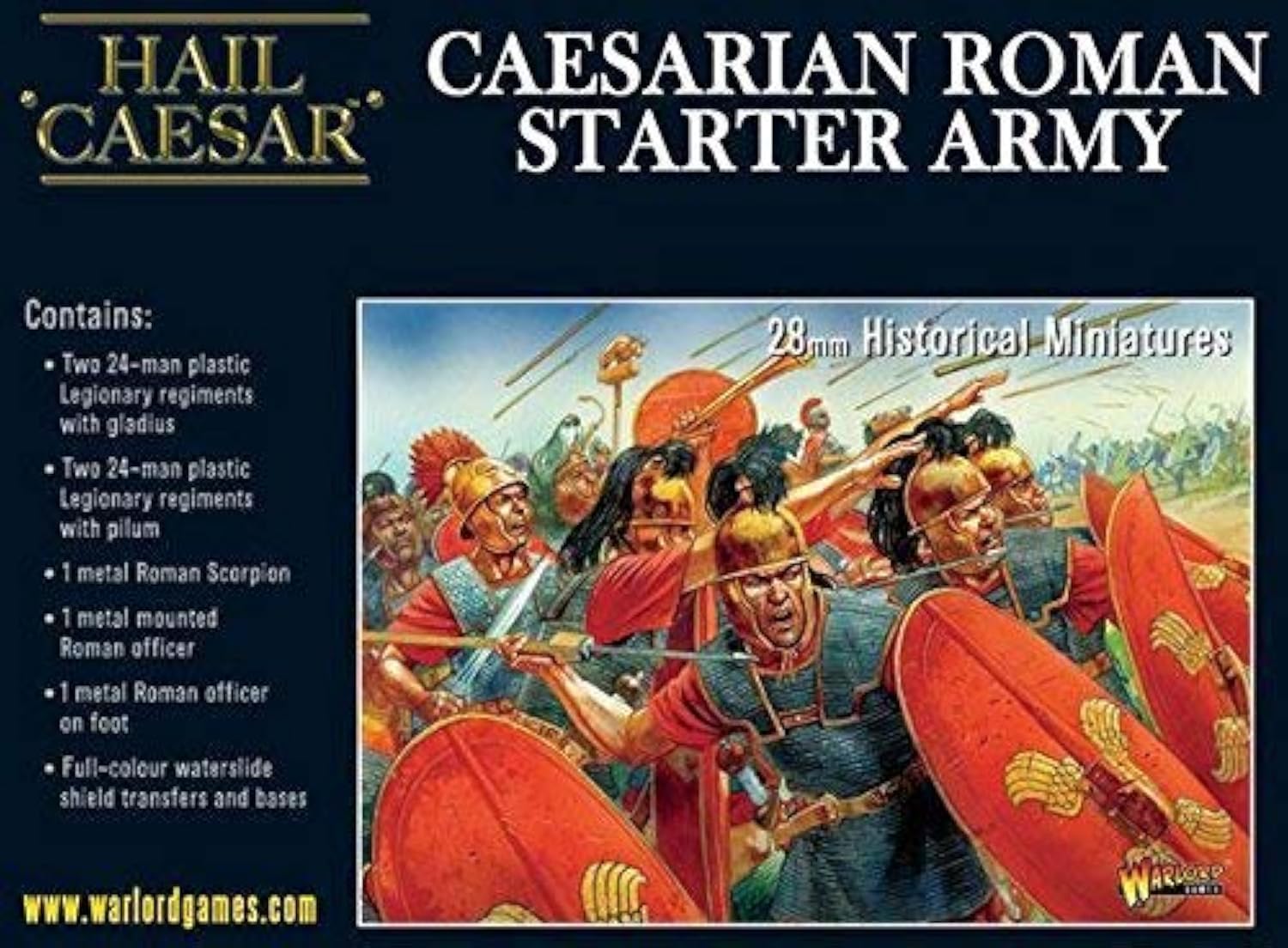 Warlord Games Caesarian Roman Starter Army for Hail Caesar