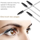 ZHIYE 100 Pcs Disposable Eyelash Mascara Brushes Wands Applicator Kit view 2