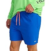 HUK Mens 5.5" Pursuit Volley, Quick-Dry Fishing Swim Shorts