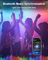 Mexllex LED Strip Lights 30m RGB App Control Music Sync with Remote view 6