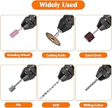 EEEKit Keyless Drill Chuck Conversion Tool 2Pcs 1/4 Hex Shank Adapters view 5