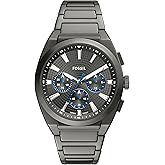 Fossil Men's Everett Quartz Stainless Steel Three-Hand Watch