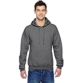 Fruit of the Loom Men's Sofspun Fleece Sweatshirts and Hoodies, Charcoal Heather,Medium