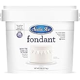 Satin Ice Fondant for Cake Decorating, White (5 Pound)