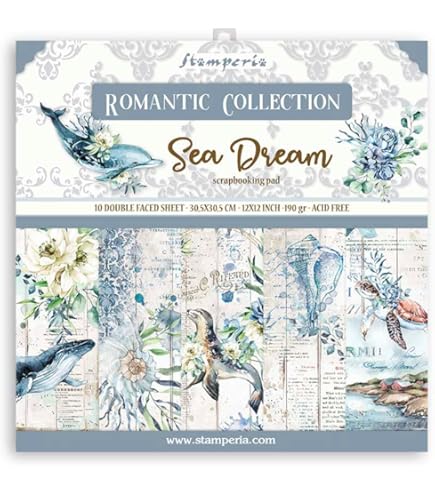 Stamperia Scrappapier - Romance Forever Dove, 30,5 x 30,5 cm