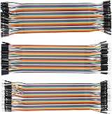 HUAREW Breadboard and Jumper Wires Kit 830/400 Tie Points 120 Wires view 3