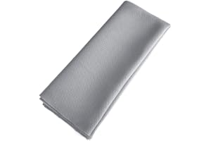 WAYBER Speaker Grill Cloth Stereo Mesh Fabric for Speaker Repair, Gray - 55 x 40 in / 140 x 100 cm