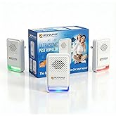 Revolmax T29, Ultrasonic Pest Control Repeller - Electronic & Ultrasound, Indoor Plug-in Repellent - Get rid of - Rodents, Mice, Squirrels, Bats, Insects, Bed Bugs, Ants, Fleas, Spiders