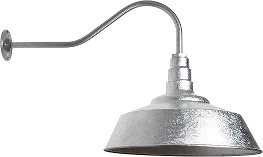 Large Gooseneck Barn Light The Redondo Standard Warehouse Steel