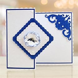 3 Sets Lace Frame Metal Cutting Dies for Card