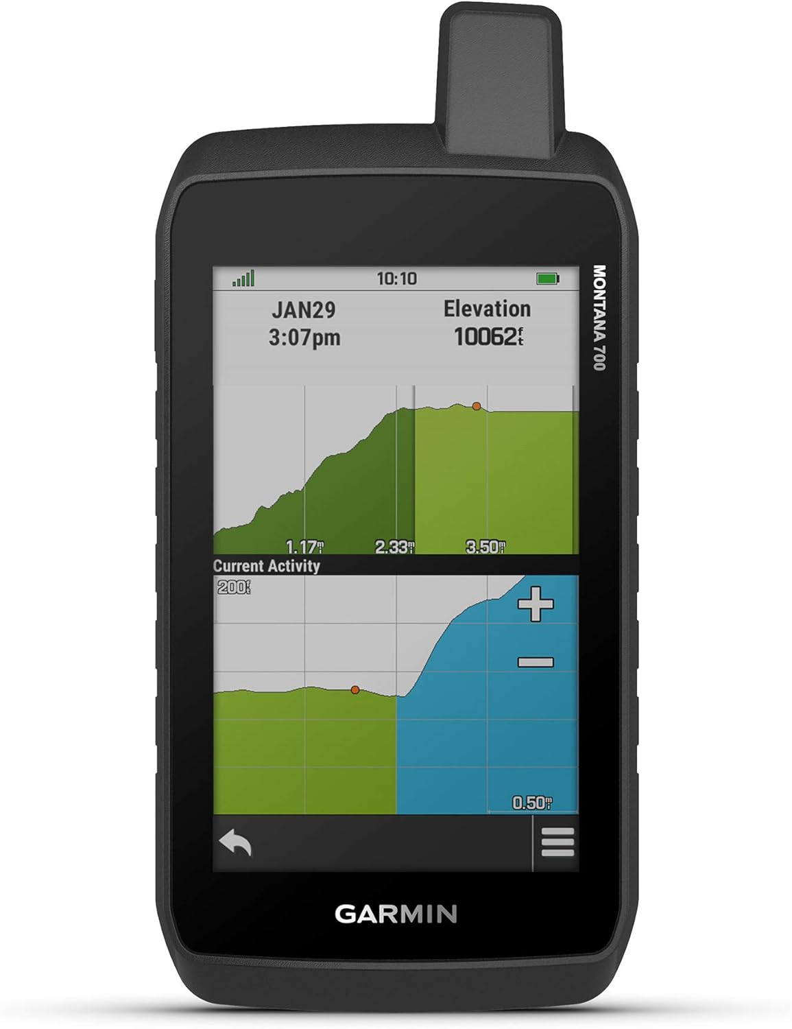 Garmin Montana 700, Rugged GPS Handheld, Routable Mapping for Roads and Trails, Glove-Friendly 5" Color Touchscreen