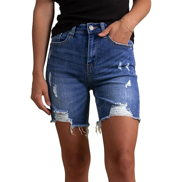 Pantalones Cortos De Mezclilla Para Mujer . . #fyblifestyle #amazonaffiliate #amazonassociatesprogram
