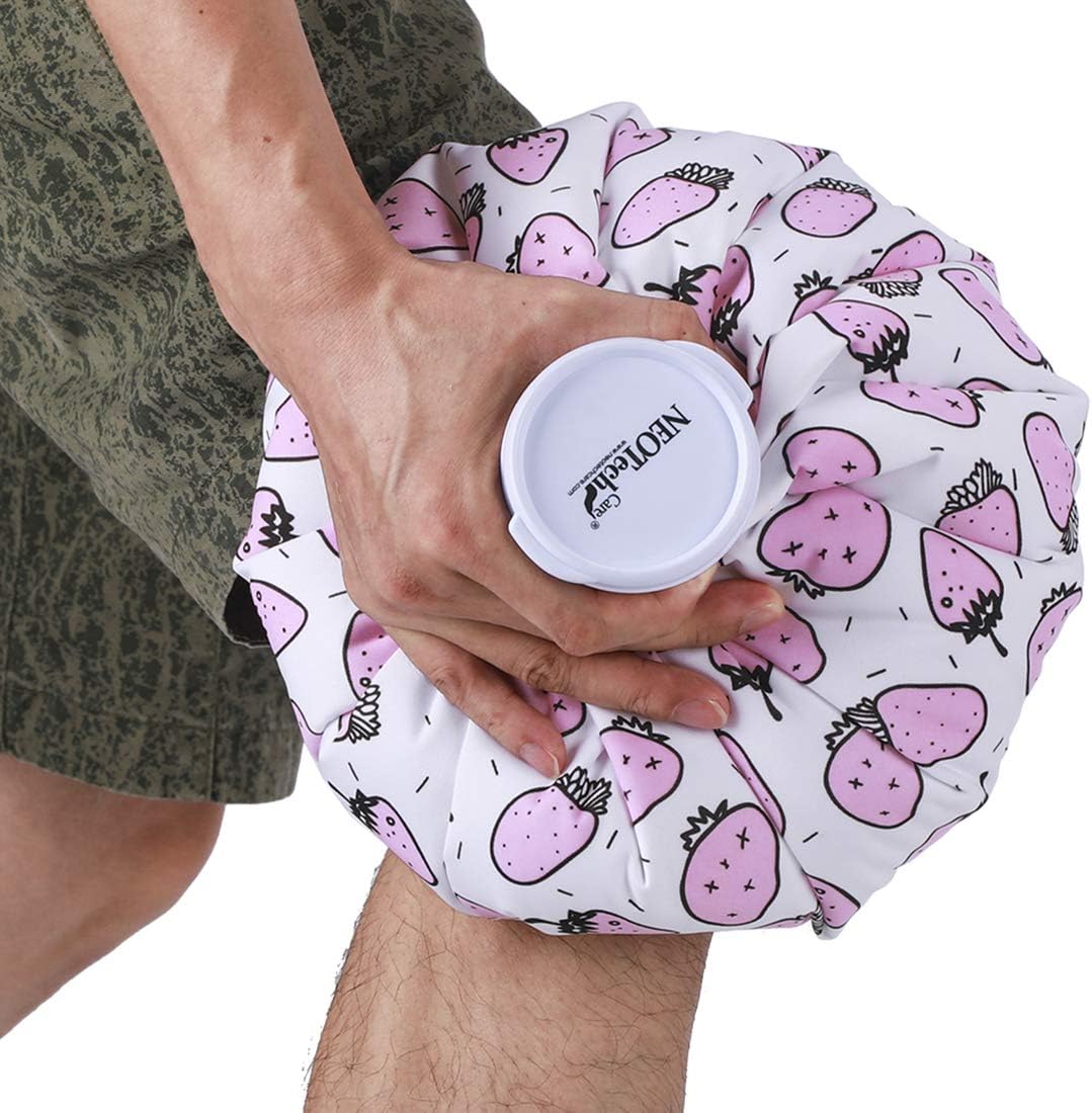 Neotech Care Ice Bag for Injuries Swelling, Headache, Pain Relief, First Aid, Cold Pack Screw Top Lid, Reusable