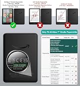 MoKo Clear TPU Case for 7" Kindle Paperwhite 12th Gen & Colorsoft 2024 view 2