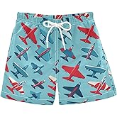 Boccsty Hockey Player Boys Swim Trunks Baby Kids Swimwear Summer Toddler Beach Board Shorts Bathing Suit 2T-XL
