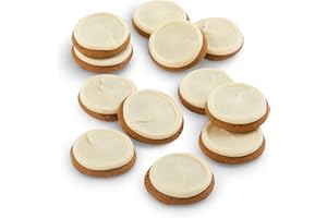 Cheryl's Cookies® Gingerbread Cookie Flavor Box, Buttercream-Frosted, Individually Wrapped, Gourmet, & Fresh Delivery – Christmas Gingerbread Cookies, Holiday Dessert, Gift for Friends, Family, & Coworkers