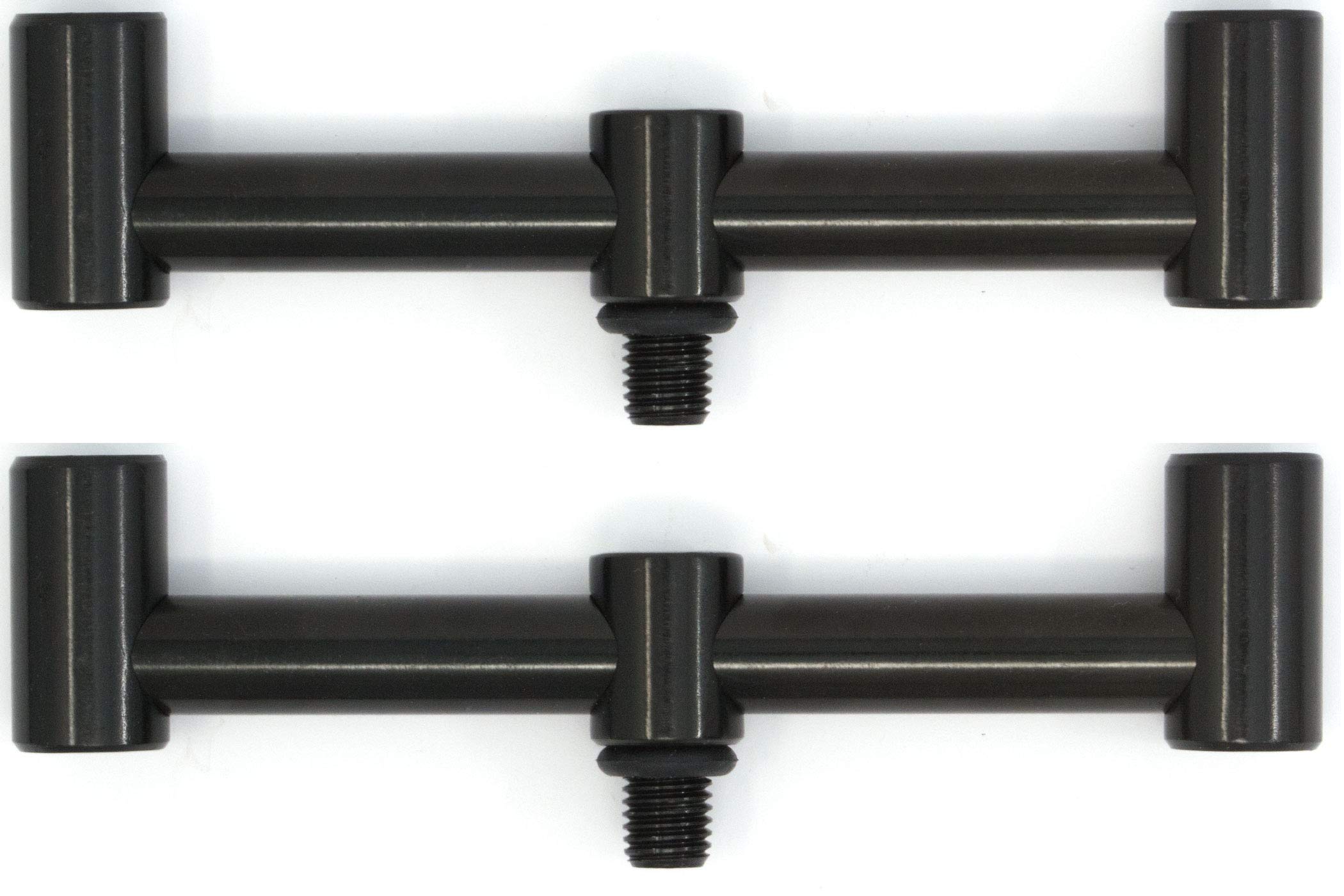 Phoxinus 2 Mini Buzz Bars, Black, 13cm. Suitable for rod pods, bank sticks, rod rests, butt rests etc. Buzzer bars. Carp, course, match fishing equipment, accessories, gear rest.