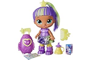 Baby Alive Star Besties Doll, Lovely Luna, 8-inch Space-Themed Doll for 3 Year Old Girls and Boys and Up, Accessories