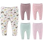 The Peanutshell Baby Girl Pants, Baby Girls' Clothing, Cotton Baby Clothes for Girls, Newborn to 24 Month Pants, Bottoms