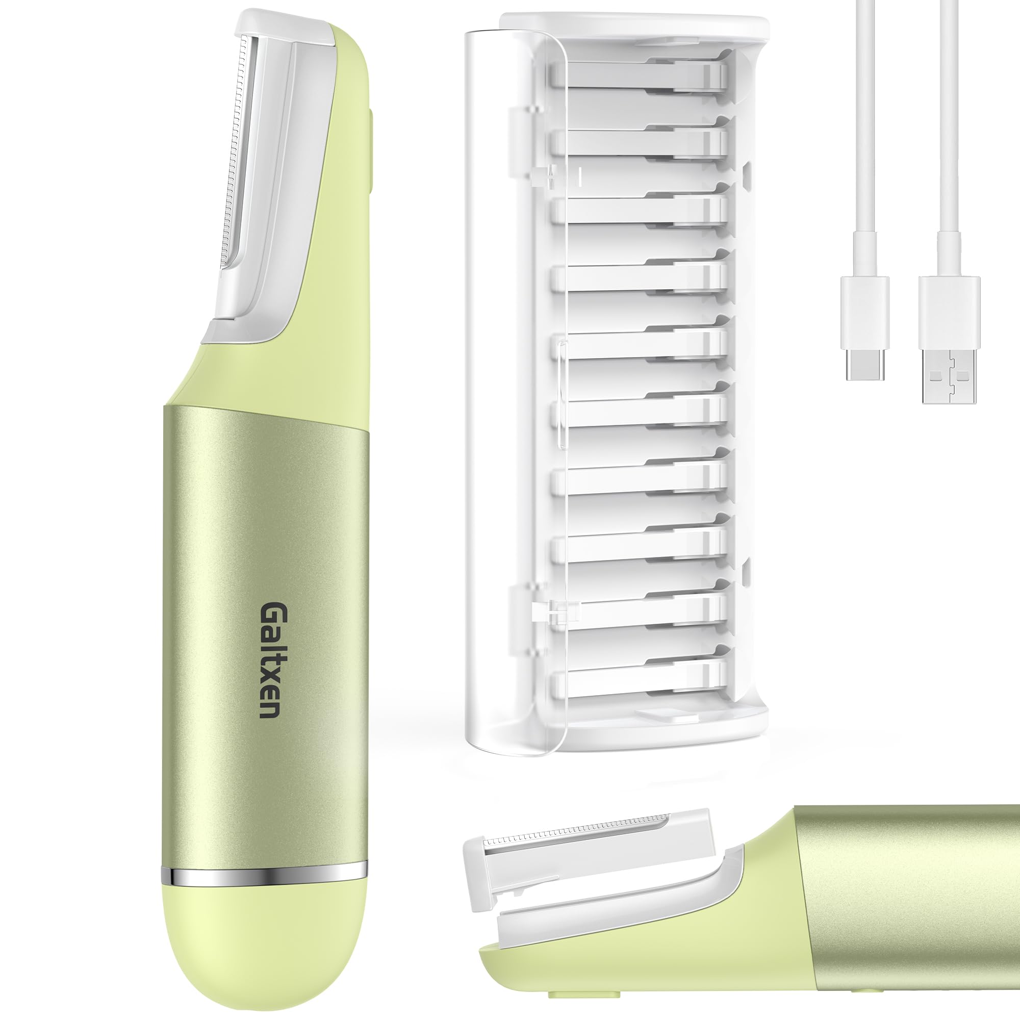 Photo 1 of Sonic Dermaplane Razor for Women Face Beauty Face Epilator, Exfoliation & Peach Fuzz Facial Hair Removal