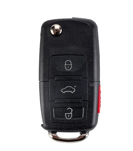 🔑 Revive Tu Llavero: Unidad Transmisora + PCB + Batería 433MHz – Sustituto 1J0959753P Para VW Y Seat – Marca KONIKON