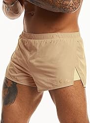 Ouber Men's Running Shorts with Liner 2'' Workout