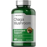 Horb&auml;ach Chaga Mushroom Extract Capsules | 180 Pills | Non-GMO &amp; Gluten Free Supplement