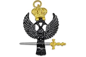 THE MASONIC EXCHANGE 30th Degree Scottish Rite Masonic Collar Jewel - [2 1/4'' Tall]