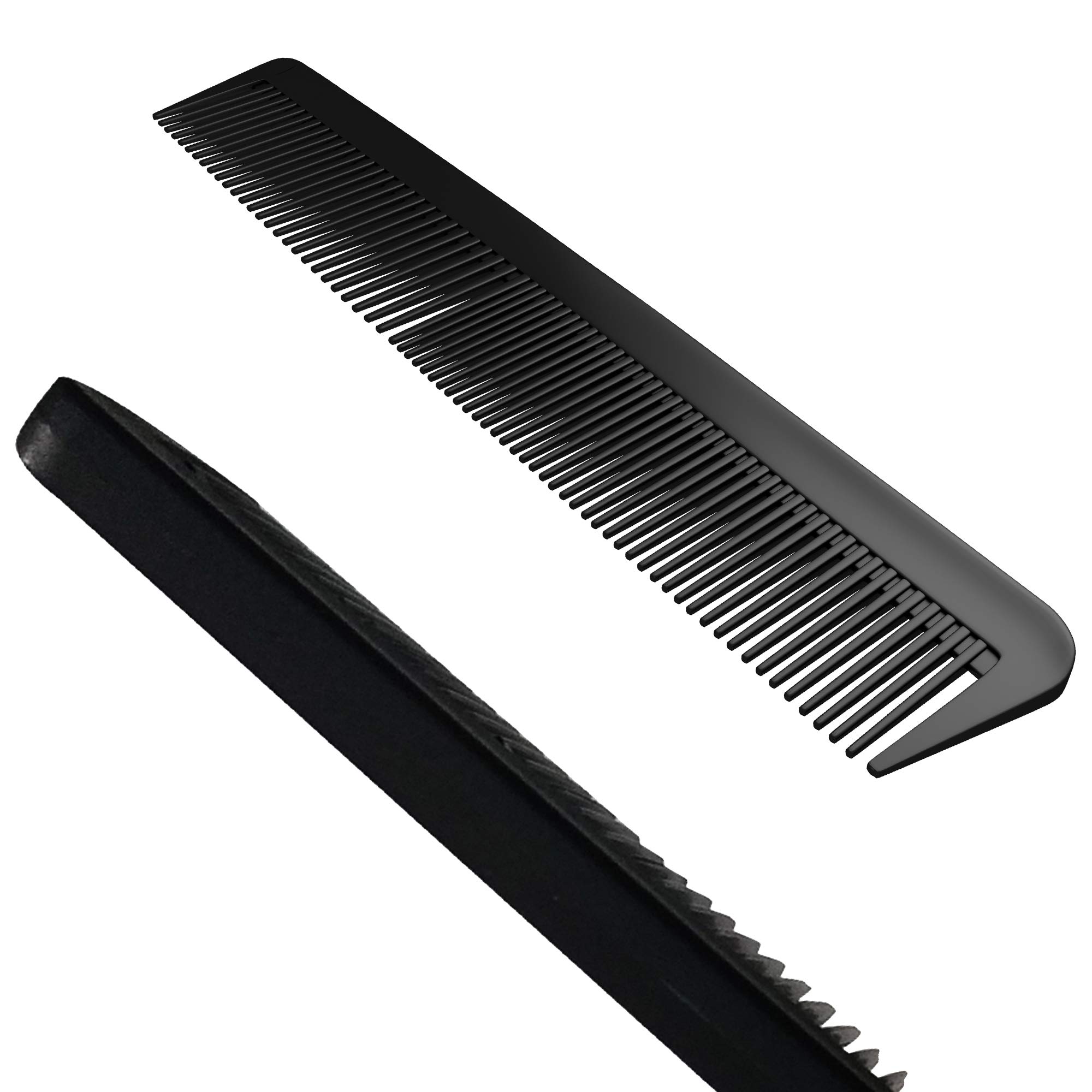 100 PACK! Hotel Quality Hair Combs Set Pocket Size for Men, 6" long - Hairdressing, Grooming and Styling Combs for Hair or Beard Detangling - Durable Plastic, Black (100)