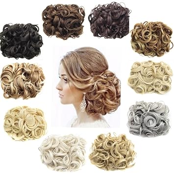 Amazon Com Ani Lnc 14colors Short Women S Synthetic Hair Big Bun