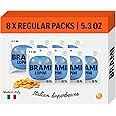 BRAMI Lupini Beans Snack, Sea Salt & Vinegar | 7g Plant Protein, 0g Net Carbs | Vegan, Vegetarian, Keto, Plant Based, Mediterranean Diet, Non Perishable | 5.3 Ounce (8 Count)