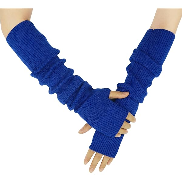 F Flammi Cashmere Blended Arm Warmer for Women Winter F Flammi Cashmere Blended Arm Warmer for Women Winter