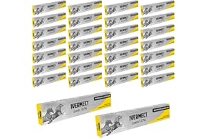 GENERIC 1.87% Horse Paste – 30-Pack (6.08g Each) with Graduated Dosing Marks, Supports Healthy Growth & Vitality for Horses up to 1,250 lbs