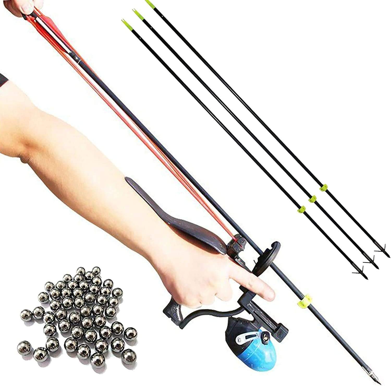 Amazon Com Handbaige Abs Fishing Hunting Slingshot Set High Velocity Catapult Kit Bowfishing Shot Archery Arrow Slingshot Fishing Reel Wrist Rocket Slingshots Magnetic Ammo Holder Rubber Bands For Adult Kids Amazon Com Handbaige Abs Fishing Hunting Slingshot Set High Velocity Catapult Kit Bowfishing Shot Archery Arrow Slingshot Fishing Reel Wrist Rocket Slingshots Magnetic Ammo Holder Rubber Bands For Adult Kids