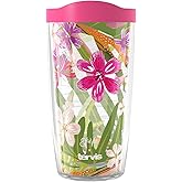 Tervis Etta Vee Garden Glory Made in USA Double Walled Insulated Tumbler Travel Cup Keeps Drinks Cold & Hot, 16oz, Classic