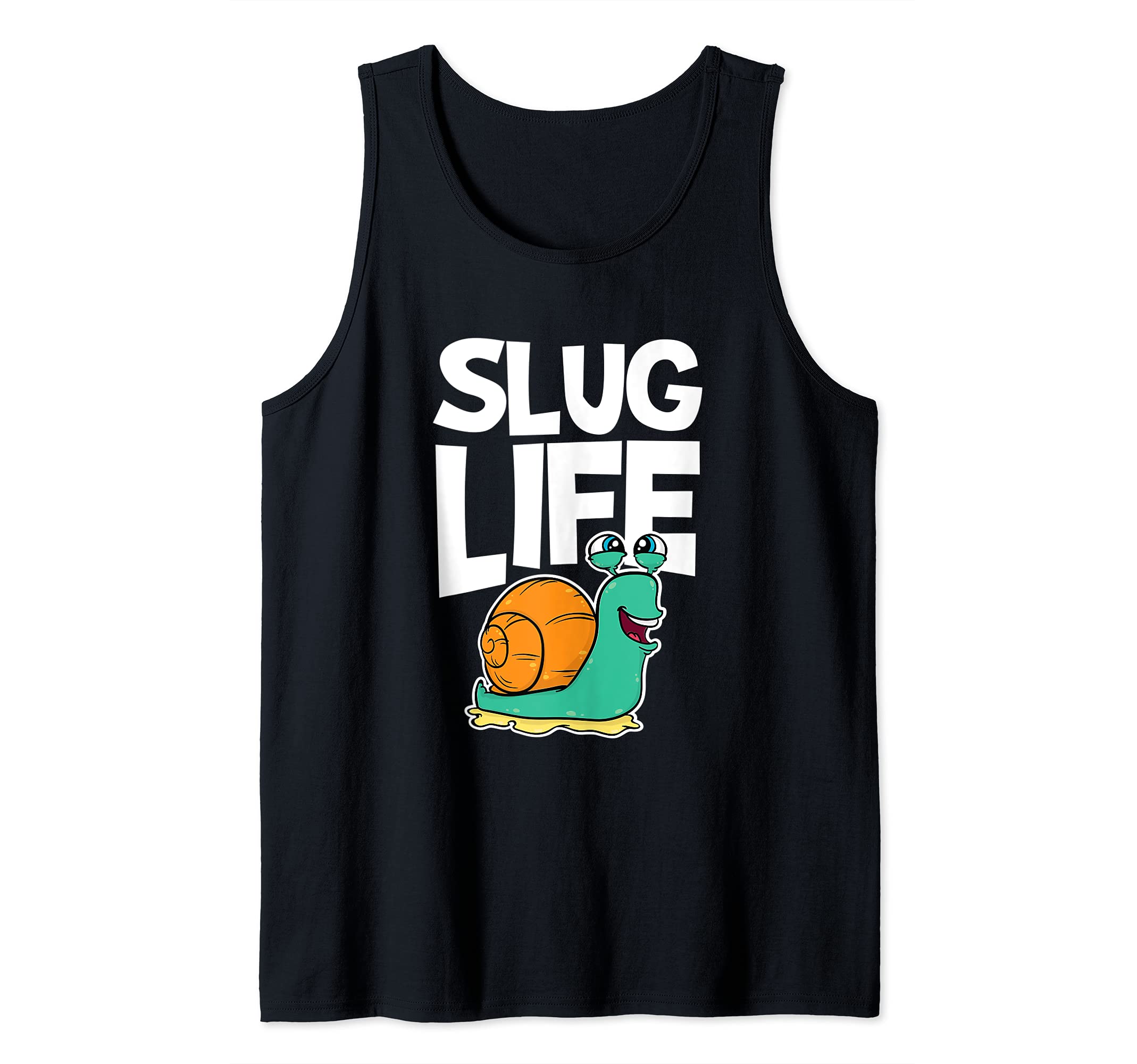 Garden Snail Lover I Funny Slug Life Tank Top