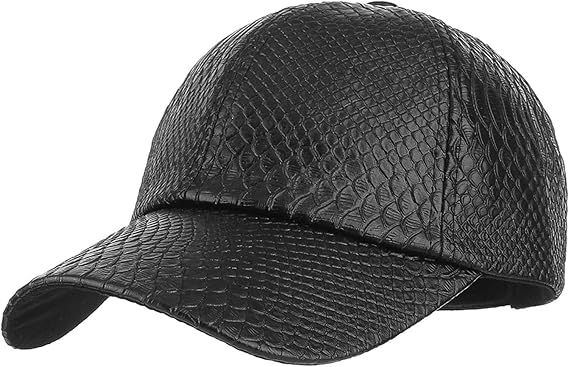 leather baseball cap fashion